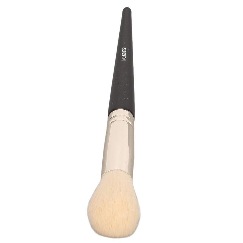Professional Makeup Blush Brush Round Head Dense Synthetic Bristles ABS Handle Travel Portable - Image 4